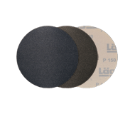 Шлифовальный круг на липучке диаметром 200 мм зерно P-150 (Карбид Кремния, Корунд) для трёхдисковых плоско-шлифовальных машин LAGLER Trio, CLARKE 3DS.