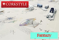 Пробковые полы с фотопечатью CORKSTYLE коллекция Print Cork серия Fantazy.