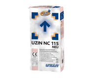 Саморастекающаяся шпатлёвочная и выравнивающая масса UZIN NC 115 на кальциево-сульфатной основе армированная волокном для толщины слоя от 2 до 30 мм.