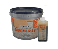 Двухкомпонентный полиуретановый паркетный клей PARCOL PU 2K без растворителя и воды