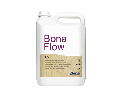 Экологически чистый воднодисперсионный двухкомпонентный паркетный лак BONA Flow на основе  полиуретана