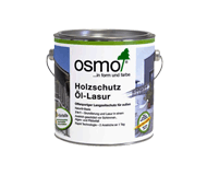 Защитное масло-лазурь с эффектом серебра OSMO Holzschutz Oil Lasur Effekt для деревянных фасадов, заборов, навесов, балконов и т.д.