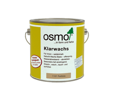 Масло с воском OSMO Klarwachs для твёдых и тропических пород древесины