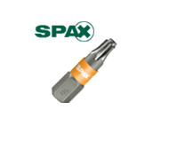 Бита SPAX 25 мм шлиц T25 (Torx или TX 25) для саморезов SPAX-D