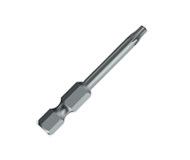 Удлинённая бита 50 мм шлиц T10 (Torx или TX 10) для саморезов SPAX-S, FISCHER, EUROTEC.