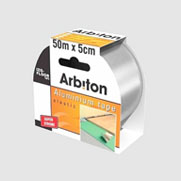 Клейкая лента ARBITON Alu Tape для надёжного соединения подложек и изоляционных материалов между собой