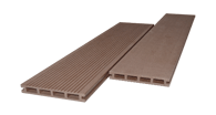 Декинг. Террасная доска из древесно-полимерного композита с двумя рабочими поверхностями. Производитель GOODECK. Размер Размер 3000,4000х146х23 мм. Цвет: какао.