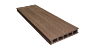 Террасная доска из древесно-полимерного композита с уникальной текстурированной поверхностью, в точности повторяющей структуру натурального дерева. Производитель WOOZEN LG HAUSYS (Южная Корея). Размер 140х25х2800 мм. Цвет: коричневый.